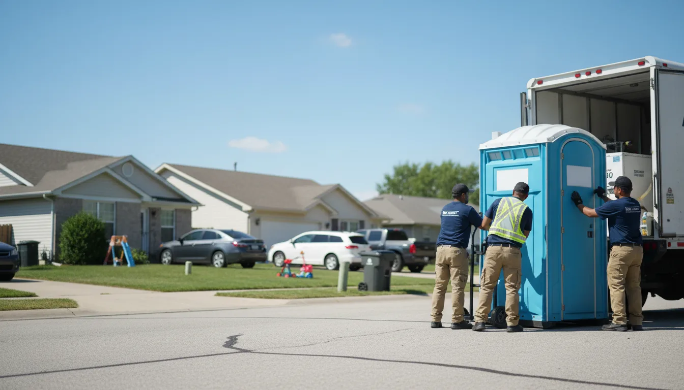 Standard Porta Potty Rentals in Romeoville, IL near me